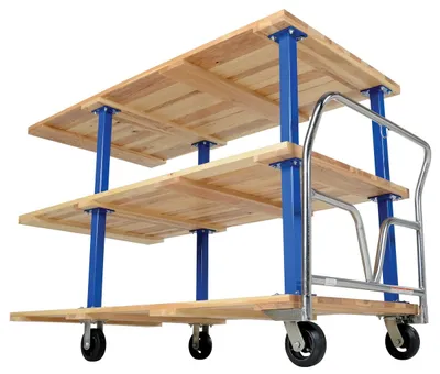Vestil VHPT/TD-3672 flatbed cart shown from an alternate angle