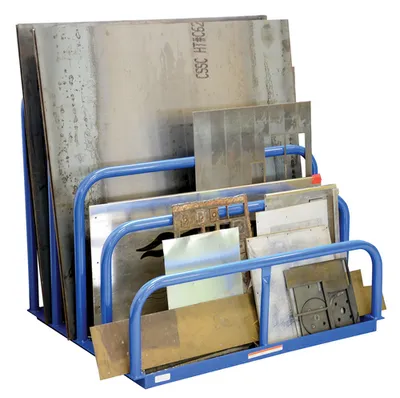 Vestil VHSR-4 Welded Steel Variable Height Sheet Rack 4