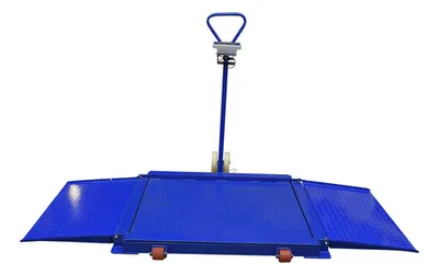 Vestil VPFS-3B Steel Portable Diamond Plate Scale 2