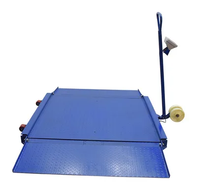 Vestil VPFS-3C Steel Portable Diamond Plate Scale 4