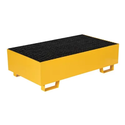 Vestil VSRB-YL-2 Steel Drum Retention Basin