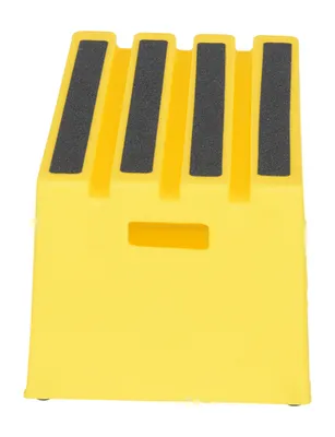 Vestil VST-1-Y Polyethylene 1-Step Step Stool 2