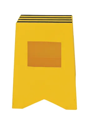 Vestil VST-3-Y Polyethylene 3-Step Step Stool 3