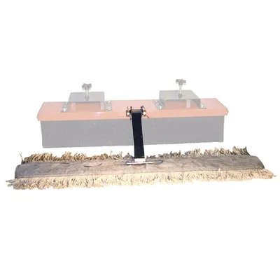 Vestil VSWP-60-DM Brush Sweeper-Dust Mop Kit