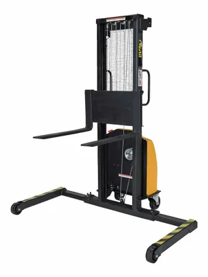 Vestil VWS-770-AA-DC pallet stacker shown from an alternate angle