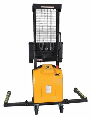 Vestil VWS-770-AA-DC pallet stacker shown from an alternate angle