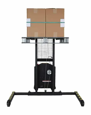 Vestil VWS-770-AA-DC pallet stacker shown from an alternate angle