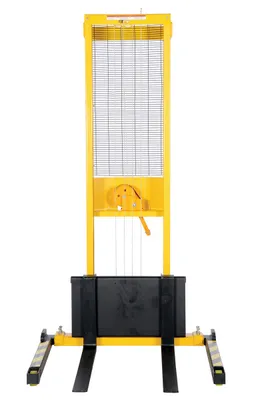 Vestil VWS-770-AA Steel Stacker with Adjustable Manual Hand Winch 2