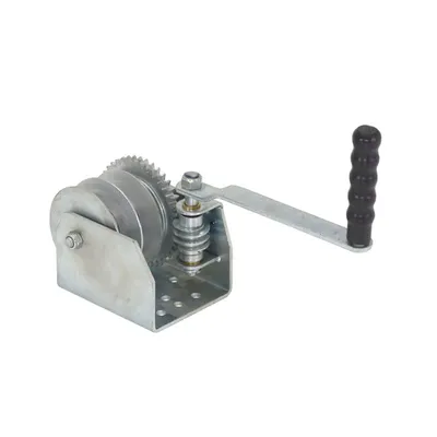 Vestil WALL-D Steel Double Wall Mounted Hand Winch