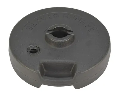 Vestil WBS-14-BASE stanchion shown from an alternate angle