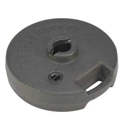 Vestil WBS-14-BASE Plastic Web Barrier Base Black