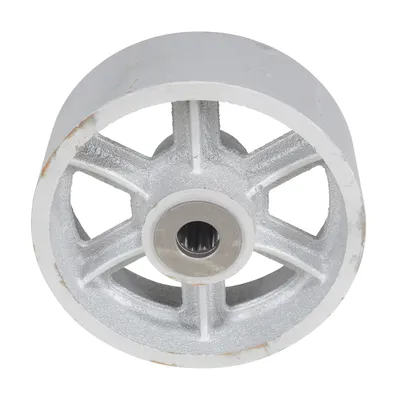 Vestil WHL-CI-8X3 caster wheel shown from an alternate angle