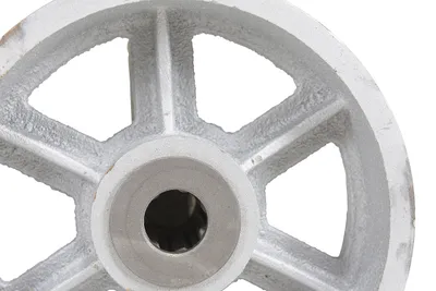 Vestil WHL-CI-8X3 caster wheel shown from an alternate angle
