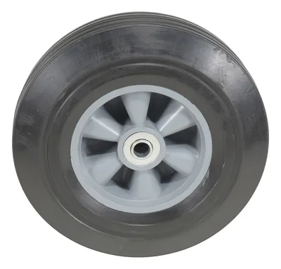 Vestil WHL-HR-10X2.5 caster wheel shown from an alternate angle