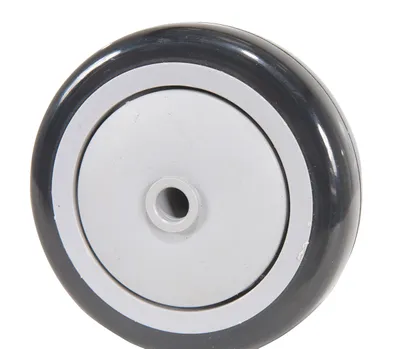 Vestil WHL-PP-4X1.25 caster wheel shown from an alternate angle