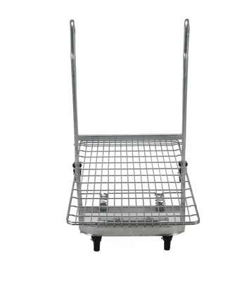 Vestil WIRE-M utility cart shown from an alternate angle