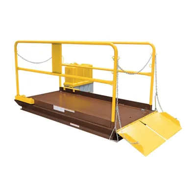 Vestil WL-100-10-612 Steel Premium Truck Scissor Dock Lift