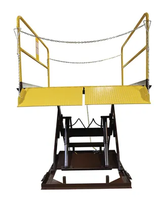 Vestil WL-100-5-78 Steel Premium Truck Scissor Dock Lift 2