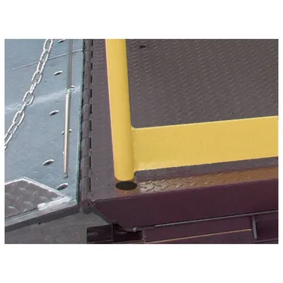 Vestil WL-RHT Dock Lift Optional Handrail With Toeboard