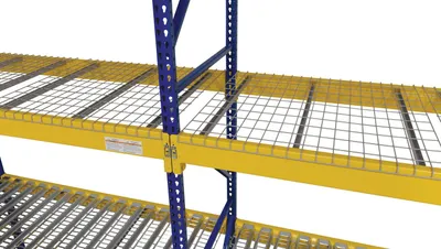 Vestil WMD-4246 Galvanized Steel Welded Wire Pallet