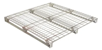 Vestil WMP-4848 Galvanized Steel Welded Wire Pallet 2