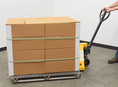 Vestil WMP-4848 Galvanized Steel Welded Wire Pallet 7