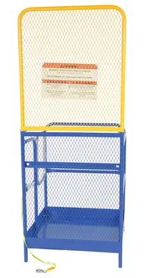Vestil WP-3636-84B Steel Work Platform With Expanded Back 3