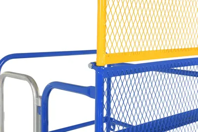 Vestil WP-3636-84B Steel Work Platform With Expanded Back 5