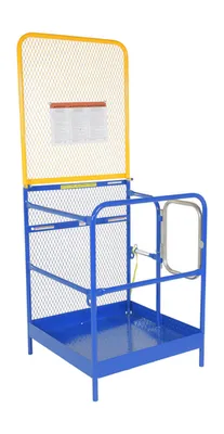 Vestil WP-3636-84B Steel Work Platform With Expanded Back