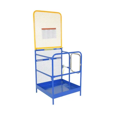 Vestil WP-3636-84B Steel Work Platform With Expanded Back