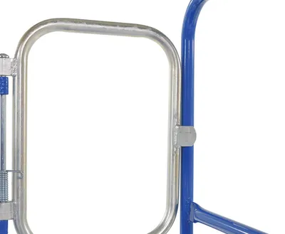 Vestil WP-3636-CA-84B Steel Work Platform With Poly Casters 5