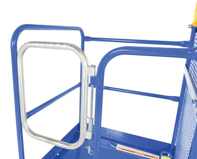 Vestil WP-3636-CA Steel Work Platform With Poly Casters 6