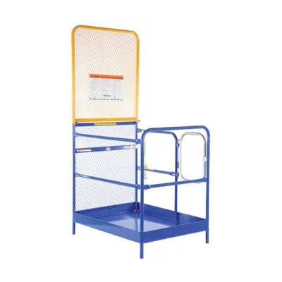 Vestil WP-3648-84B Steel Work Platform With Expanded Back