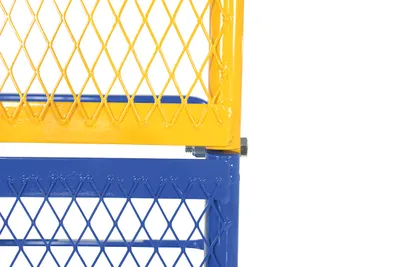Vestil WP-3648-DD Steel Work Platform With 2 Door Entry 7