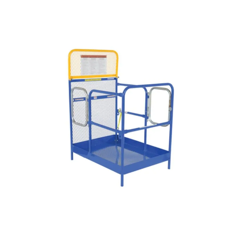 Vestil WP-3648-DD Steel Work Platform With 2 Door Entry