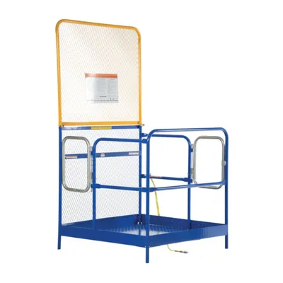 Vestil WP-4848-84B-DD Steel Work Platform With 2 Door Entry