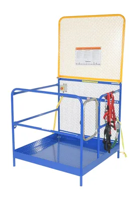 Vestil WP-4848-84B-FF Steel Full Featured Work Platform 1