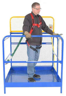Vestil WP-4848-FF Steel Full Featured Work Platform 3