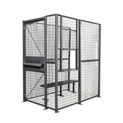 Vestil WPC-D-4X6-3 Driver/Trucker Access Cage