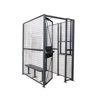 Vestil WPC-D-4X8-3 Driver/Trucker Access Cage