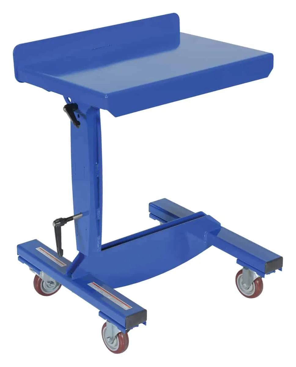 Vestil WPT-1624 mobile tilting work table