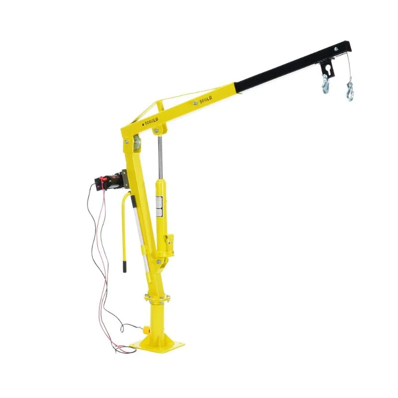 Vestil WTJ-2-DC Steel DC Powered Winch Truck Jib Crane
