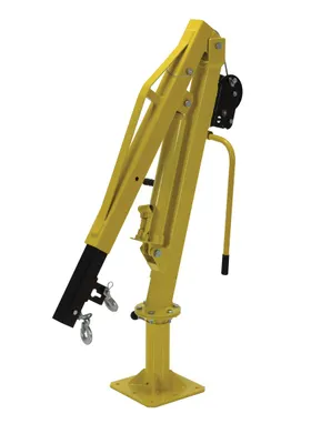 Vestil WTJ-2 Steel Winch Truck Jib Crane 2