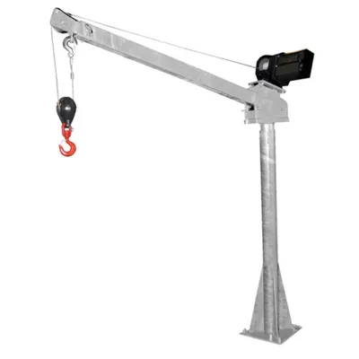 Vestil WTJ-20-3-DC-GAL Galvanized Steel DC Powered Jib Crane (1)
