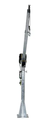 Vestil WTJ-20-4-AC-GAL Galvanized Steel AC Powered Jib Crane 2