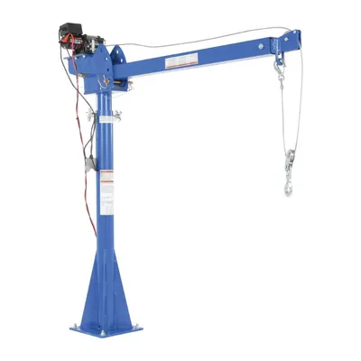 Vestil WTJ-20-4-DC Steel DC Powered Jib Crane