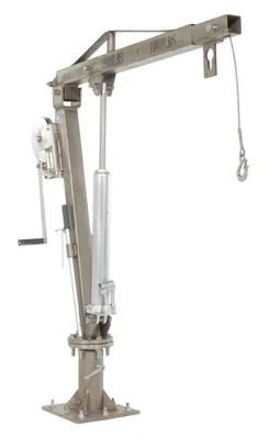 Vestil WTJ-4-SS Stainless Steel Winch Truck Jib Crane 3
