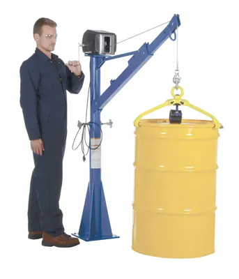 Vestil WTJ-E-15-3-AC Steel AC Powered Jib Crane 3