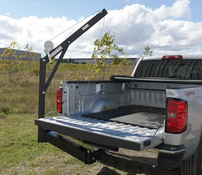 Vestil WTJ-HITCH Steel Hitch Mounted Truck Jib Crane 3