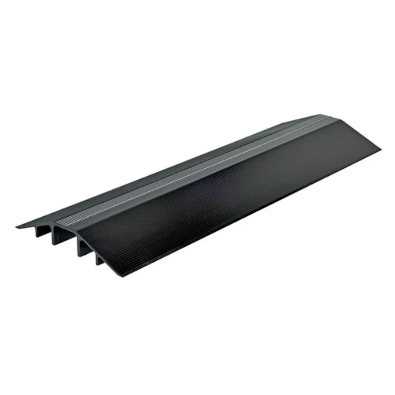 Vestil XHCR-60-BK Aluminum Extruded Hose-Cable Crossover